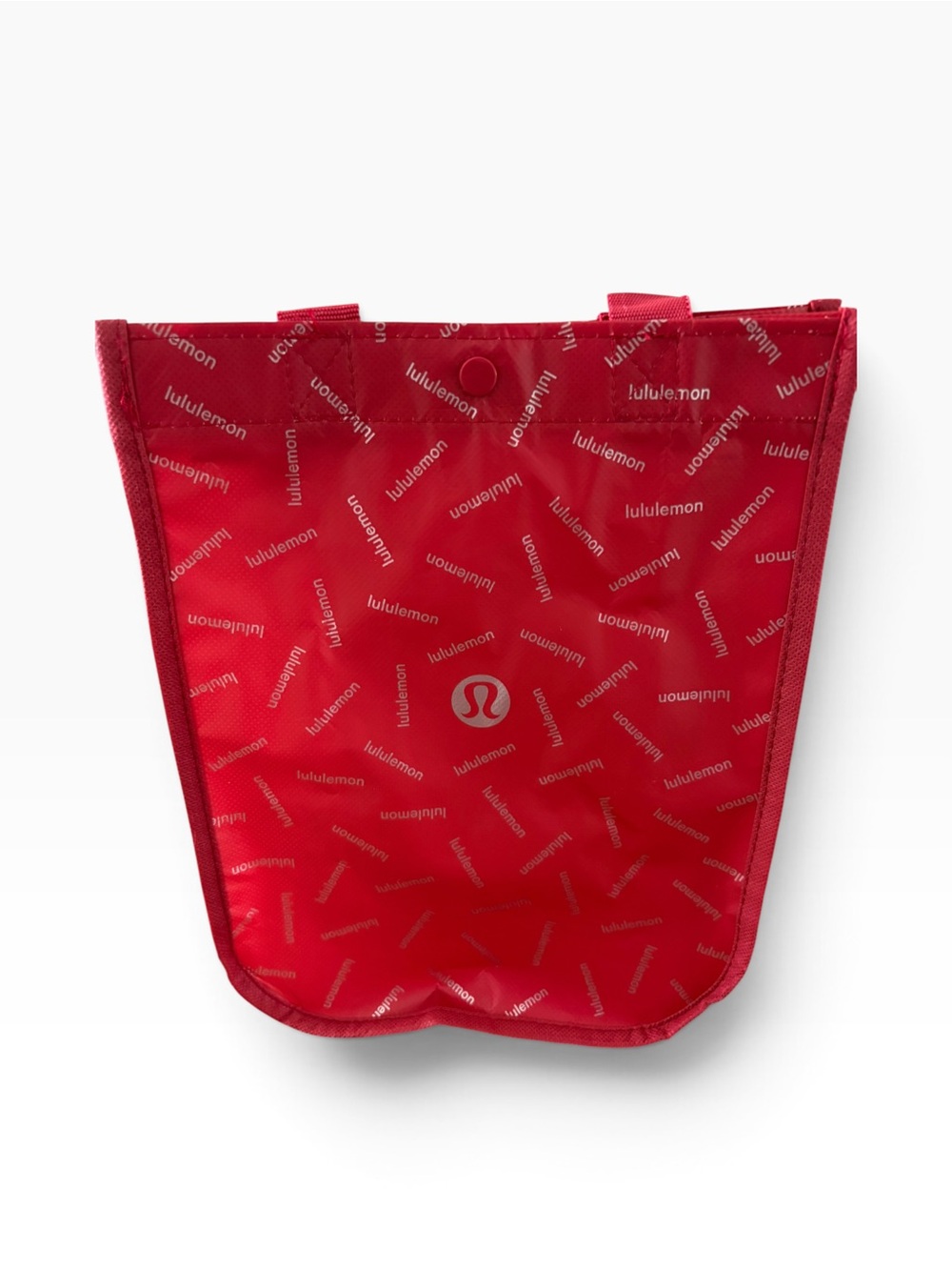 lululemon athletica Red Logo Pattern Tote - Picture 3 of 7